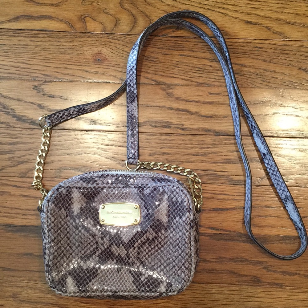 Michael Kors faux snakeskin crossbody BRAND NEW